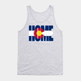 Colorado Home - State Flag Tank Top